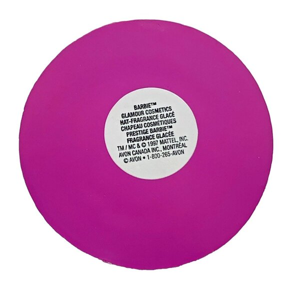 Barbie Glamour Cosmetics Hat- Fragrance Glacé - Avon Canada - Picture 4 of 10